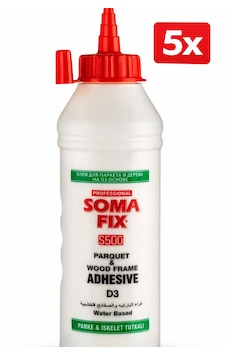 5 Adet Somafix Ahşap Tutkalı Parke Yapıştırıcı Iskelet Tutkalı D3 500gr 5 Adet Somafix Ahşap Tutkalı Parke Yapıştırıcı Iskelet Tutkalı D3 500gr