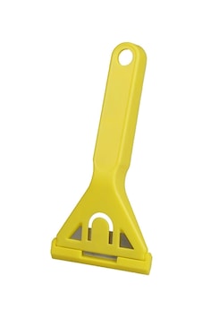 Cam Ve Buz Kazıma Metal Uçlu Plastik Sap