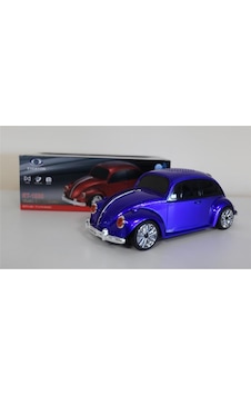 Everton Rt-1939 Lacivert Arabalı Bluetooth Fm-usb-tf-aux Şarjlı Nostaljik Radyo