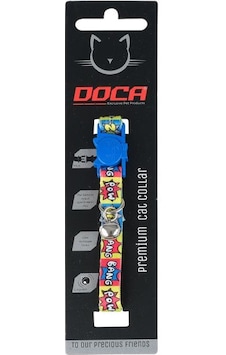 Doca Premium Action Desenli Kedi Boyun Tasması Doca Premium Action Desenli Kedi Boyun Tasması