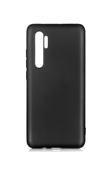 Kilifone - Xiaomi Uyumlu Mi Note 10 Lite - Kılıf Mat Renkli Esnek Premier Silikon Kapak - Siyah Kilifone - Xiaomi Uyumlu Mi Note 10 Lite - Kılıf Mat Renkli Esnek Premier Silikon Kapak - Siyah