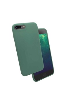 Apple Uyumlu iPhone 8 Plus Kılıf Zore Silk Silikon Koyu Yeşil Apple Uyumlu iPhone 8 Plus Kılıf Zore Silk Silikon Koyu Yeşil