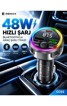 48w Rgb Işıklı Fm Transmitterli Araç Şarj Cihazı S 48w Rgb Işıklı Fm Transmitterli Araç Şarj Cihazı S