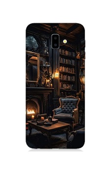 Samsung Galaxy J6 Plus Uyumlu Kütüphane Odası Desenli Silikon Kılıf Samsung Galaxy J6 Plus Uyumlu Kütüphane Odası Desenli Silikon Kılıf