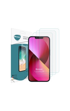 Microsonic Apple Uyumlu iPhone 13 Screen Protector Nano Glass Cam Ekran Koruyucu 3'lü Paket Microsonic Apple Uyumlu iPhone 13 Screen Protector Nano Glass Cam Ekran Koruyucu 3'lü Paket