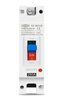Tom7z-250/1p Dc 250v 250a Mccb Kompakt Şalter - Doğru Akım Devre Kesici Tom7z-250/1p Dc 250v 250a Mccb Kompakt Şalter - Doğru Akım Devre Kesici
