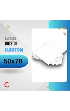 Çözüm Kağıt Amerikan Bristol Karton 50x70 350 Gr - 10 Adet Çözüm Kağıt Amerikan Bristol Karton 50x70 350 Gr - 10 Adet