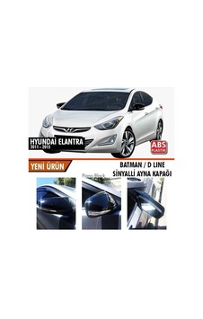 Hyundai Elantra (2011 - 2015) Batman Ayna Kapağı (parlak Siyah) (si