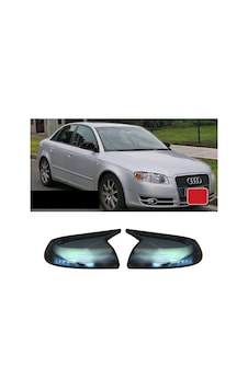 Audi A4 B7 Batman Yarasa Ayna Kapağı Piano Black / 2005 - 2008 Audi A4 B7 Batman Yarasa Ayna Kapağı Piano Black / 2005 - 2008