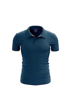 Raru Erkek Polo T-Shirt Pıus Indigo Raru Erkek Polo T-Shirt Pıus Indigo
