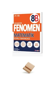 Fenomen Lgs 8. Sınıf 2027 B Serisi Matematik Soru Bankası + Telefon Standı Fenomen Lgs 8. Sınıf 2027 B Serisi Matematik Soru Bankası + Telefon Standı