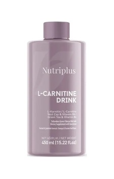 Nutriplus L-karnitin Portakal & Çarkıfelek Meyvesi 450 Ml