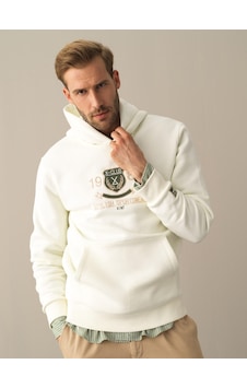 Xint Ekru Regular Fit Kapüşonlu Pamuklu Sweatshirt 300275 Xint Ekru Regular Fit Kapüşonlu Pamuklu Sweatshirt 300275