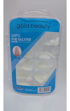 Gold Beauty Oval Takma Tırnak 100'lü Gold Beauty Oval Takma Tırnak 100'lü