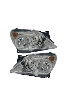 Opel Astra H Sağ-sol Far Takım Krom 2004-2010 Opel Astra H Sağ-sol Far Takım Krom 2004-2010