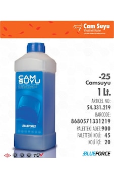 Blueforce Cam Suyu -25 1 Litre