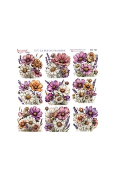 Ütü İle Rub On Transfer Kağıdı 30x30cm Rb-791