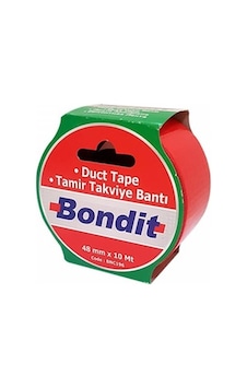 Bondit 48 Mm Tamir Takviye Bantı Kırmızı 10 Mt Bondit 48 Mm Tamir Takviye Bantı Kırmızı 10 Mt