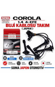 Corolla 1.4 4-efe Buji Kablosu 9o919-22395 Seıwa 50071 Corolla 1.4 4-efe Buji Kablosu 9o919-22395 Seıwa 50071