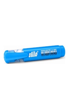 Stilo Fosforlu Kalem Mavi - 3 Adet Stilo Fosforlu Kalem Mavi - 3 Adet