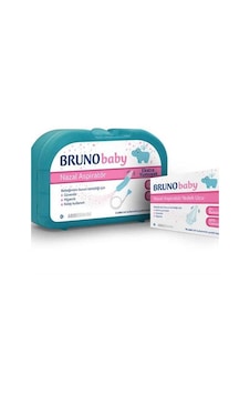 Bruno Nazal Burun Aspiratörü Beyaz + Yedek Uç 10'lu Bruno Nazal Burun Aspiratörü Beyaz + Yedek Uç 10'lu