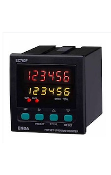 Enda Ec762f 72x72 Çift Kontaklı İleri Geri Dijital Sayıcı