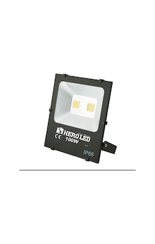 12-24 Volt 100 Watt Cob Led Projektör Beyaz