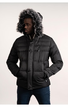 Akçaylar Kürklü Kapşonlu Kürk Ve Kapşon Çıkartılabilir İçi Polarlı Slimfit Kısa Mont Siyah Akçaylar Kürklü Kapşonlu Kürk Ve Kapşon Çıkartılabilir İçi Polarlı Slimfit Kısa Mont Siyah