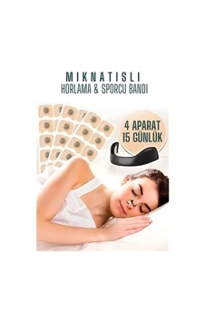 Zenvia Manyetik Burun Bandı - 15 Günlük Sporcu Burun Bandı - Horlama Önleyici Azaltıcı - 4 Farklı Boyut 722135 Z