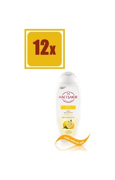 Hacı Şakir 2'si 1 Arada Limon Özlü Şampuan 12 x 500 ML