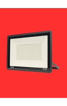 200 Watt Siyah Slim Kasa Kırmızı Işık Ip65 Led Projektör
