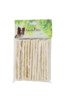 Gardenmix Sütlü Burgu Stick Köpek Çiğneme Çubuğu 30 Adet