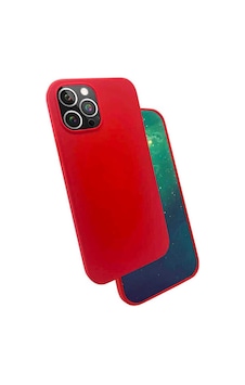 Apple iPhone Uyumlu 12 Pro Pak Silk Silikon kırmızı Apple iPhone Uyumlu 12 Pro Pak Silk Silikon kırmızı
