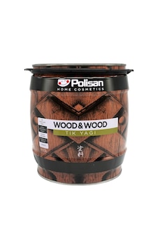 Polisan Wood&Wood Tik Yağı 2.5 Lt (Renksiz) Polisan Wood&Wood Tik Yağı 2.5 Lt (Renksiz)