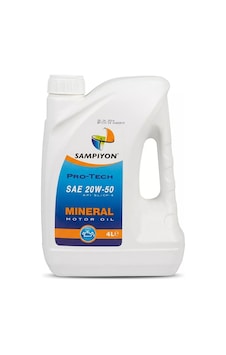 Şampiyon Pro-Tech 20W-50 Mineral Motor Yağı 4 L