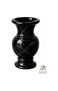 Gca Exclusive Kahverengi Bej Mermer Dekoratif Vazo Siyah - 886704888 Gca Exclusive Kahverengi Bej Mermer Dekoratif Vazo Siyah - 886704888