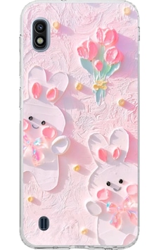 Samsung Galaxy J8 - A6 Plus Uyumlu Sevimli Tavşanlar Baskılı Silikon Kılıf Renkli Samsung Galaxy J8 - A6 Plus Uyumlu Sevimli Tavşanlar Baskılı Silikon Kılıf Renkli