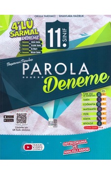 11.Sınıf Sarmal Parola 4'lü Deneme - Evrensel İletişim Yayınları 11.Sınıf Sarmal Parola 4'lü Deneme - Evrensel İletişim Yayınları
