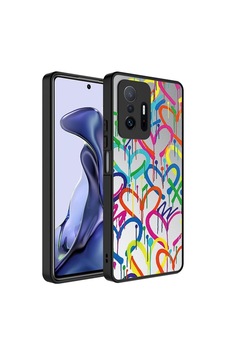 Xiaomi Mi 11t Pro 5g Kılıf Aynalı Desenli Kamera Korumalı Parlak Zore Mirror Kapak Kalp Xiaomi Mi 11t Pro 5g Kılıf Aynalı Desenli Kamera Korumalı Parlak Zore Mirror Kapak Kalp
