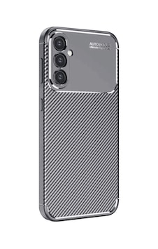 Samsung Galaxy Uyumlu A26 Kılıf Auto Focus Karbon Kapak - Gri Diğer Samsung Galaxy Uyumlu A26 Kılıf Auto Focus Karbon Kapak - Gri Diğer