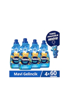 Yumoş Açık Hava Etkisi Konsantre Çamaşır Yumuşatıcısı 1440 Ml X4 1480 ML Yumoş Açık Hava Etkisi Konsantre Çamaşır Yumuşatıcısı 1440 Ml X4 1480 ML