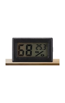 Elektromall Mini Lcd Dijital Kablosuz Elektronik Termometre Higrometre Sıcaklık Nem Ölçer Siyah Elektromall Mini Lcd Dijital Kablosuz Elektronik Termometre Higrometre Sıcaklık Nem Ölçer Siyah