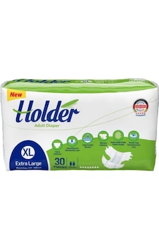 Holder Belbantlı Yetişkin Bezi XL Beden 30 Lu Holder Belbantlı Yetişkin Bezi XL Beden 30 Lu