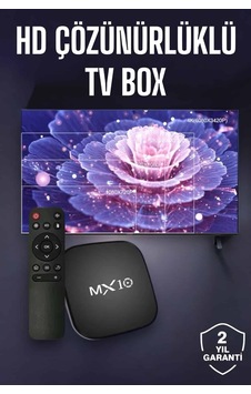 Tv Box Android Uyumlu 4 Çekirdekli Wifi Bağlantılı 4k Çok Renkli