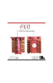 Çetintaş Evii Ankastre Fırın Komutatör Şalter Anahtar 7 Konum - 385714763 Çetintaş Evii Ankastre Fırın Komutatör Şalter Anahtar 7 Konum - 385714763