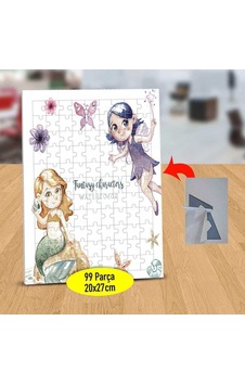 Sevimli Güzel Periler 99 Parça Puzzle Yapboz Tablo-41098-16