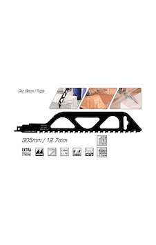 Tomax Tilki Kuyruğu Gaz Beton / Tuğla - 305 MM / 12.7 MM