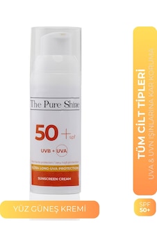 The Pure Shine Çok Yüksek Korumalı Güneş Kremi SPF50+ 50 ML The Pure Shine Çok Yüksek Korumalı Güneş Kremi SPF50+ 50 ML