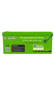 Orbit 24 V 150 Ah Lifepo4 Akü-abs Kasalı Orbit 24 V 150 Ah Lifepo4 Akü-abs Kasalı