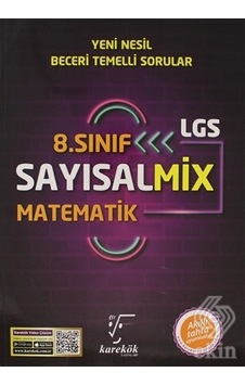 8.Sınıf LGS Sayısalmix- Karekök Eğitim Yayın 8.Sınıf LGS Sayısalmix- Karekök Eğitim Yayın
